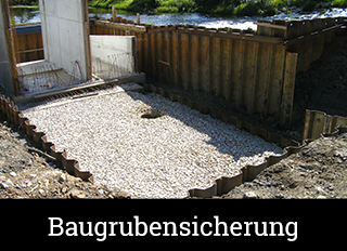 Baugrubensicherung